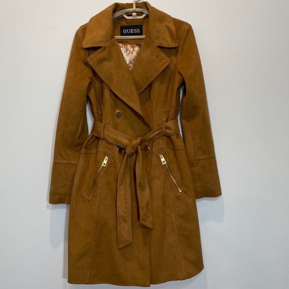 Guess Suede Trench